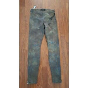 Joe's Jeans The Jean Legging Jegging Camo Camouflage Ankle Zip Green XS